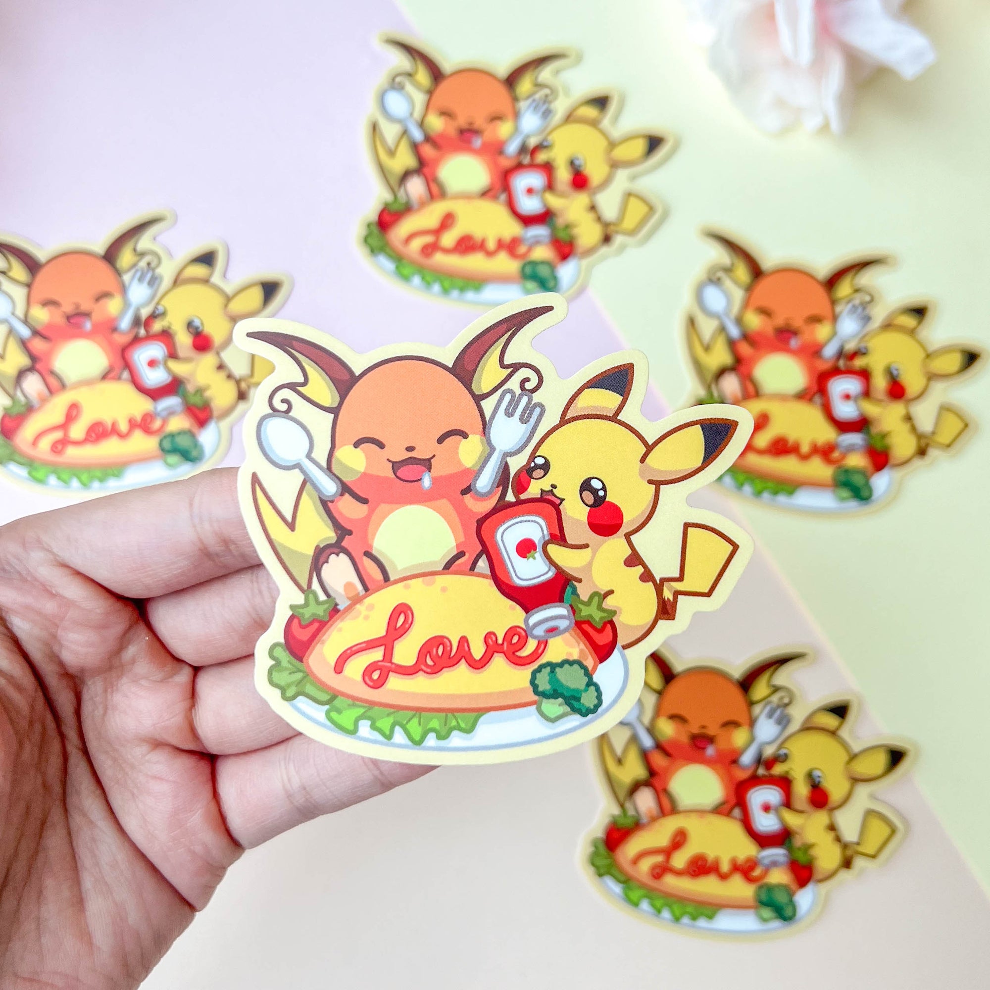 Omelette Rice Sticker