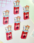 Pocky Cats Sticker