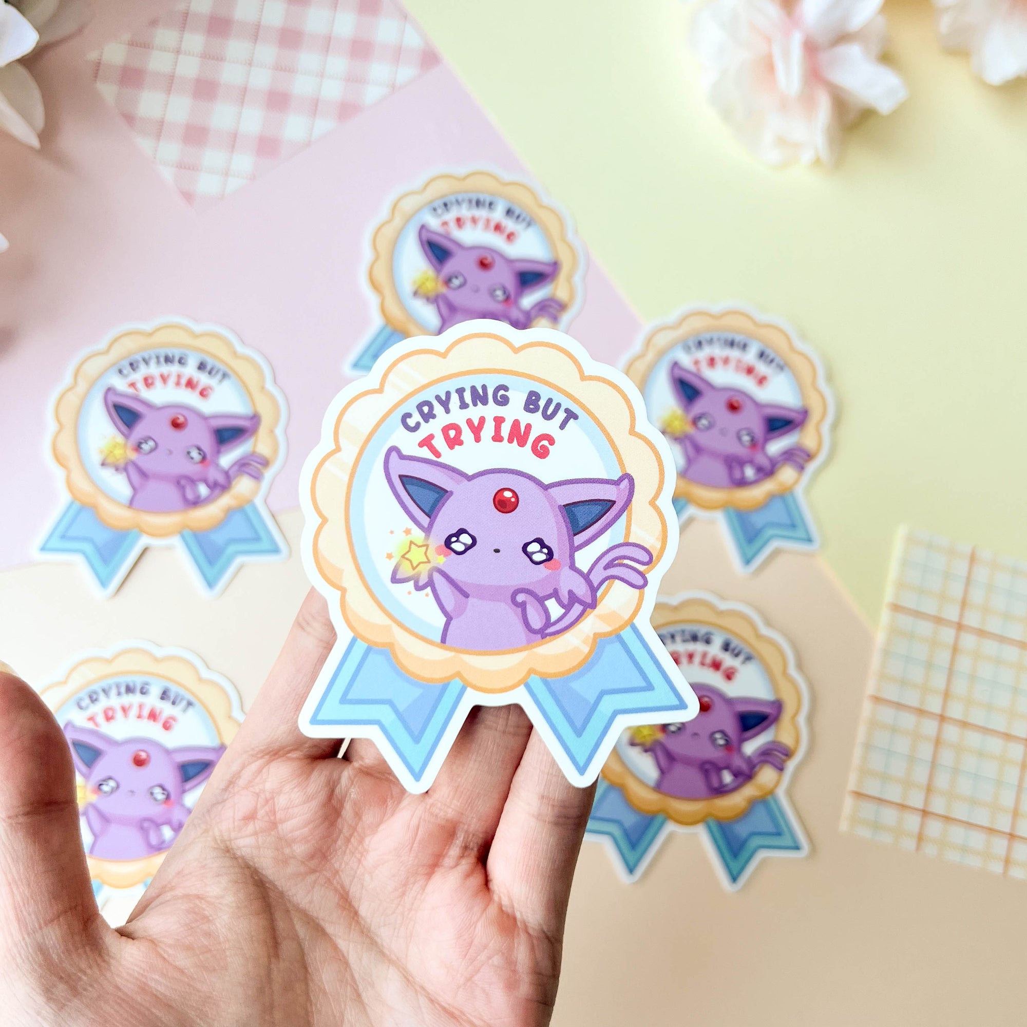 Medal Sticker Set (+Bonus Poncho Sticker)