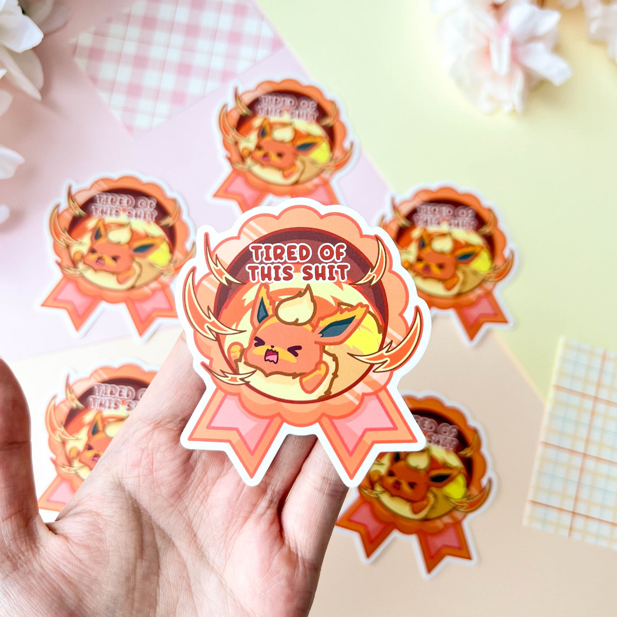 Medal Sticker Set (+Bonus Poncho Sticker)