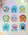 Crying But Trying Sticker