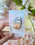 Boba Shopkeeper Pin