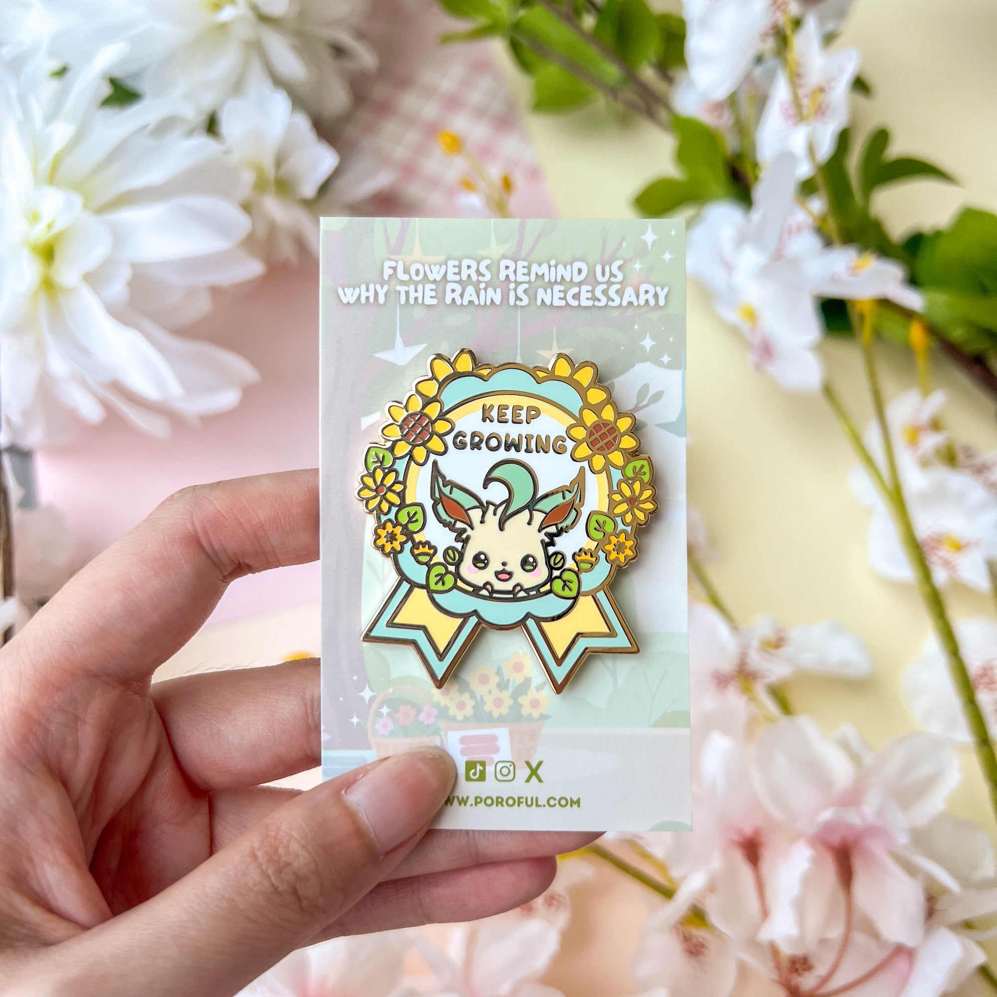 Keep Growing Pin
