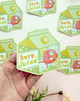 Derp Juice Sticker