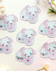Strawberry Milk Mew Sticker