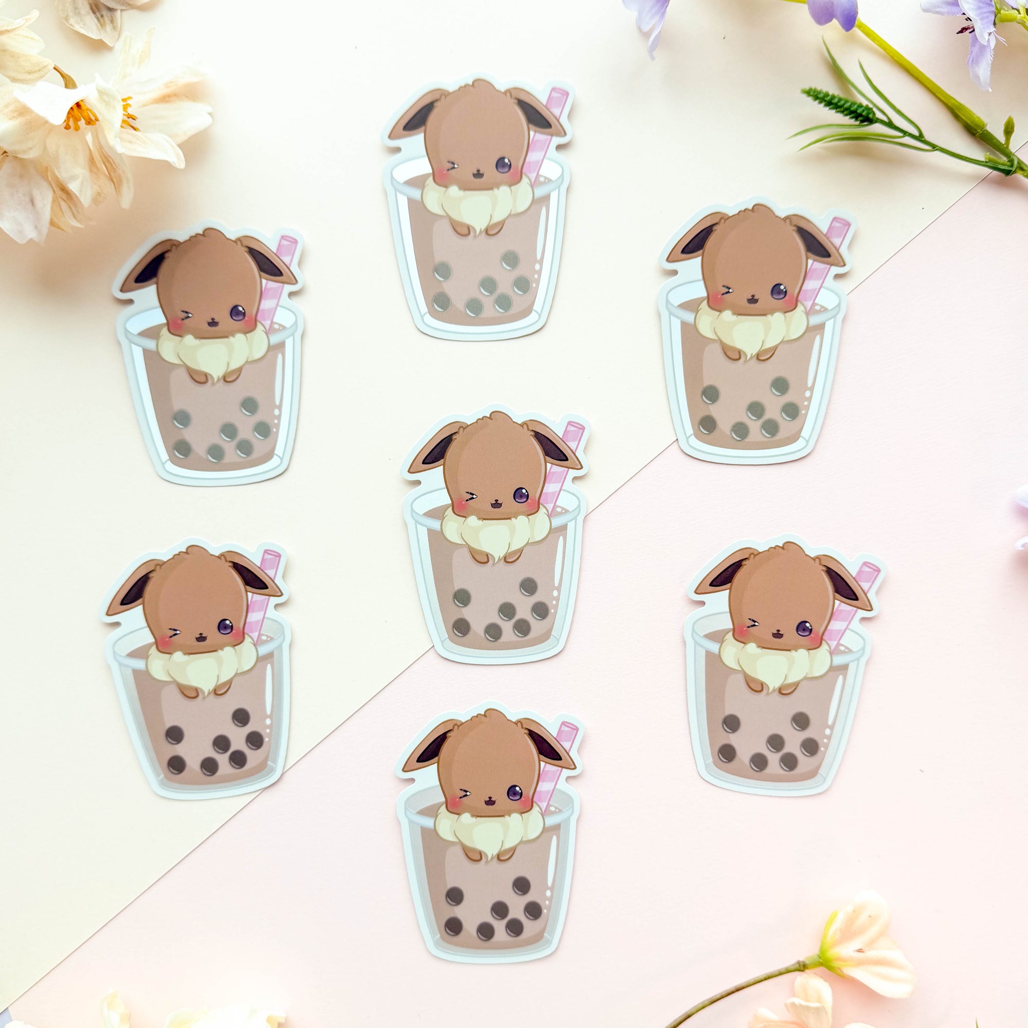 Boba Sticker