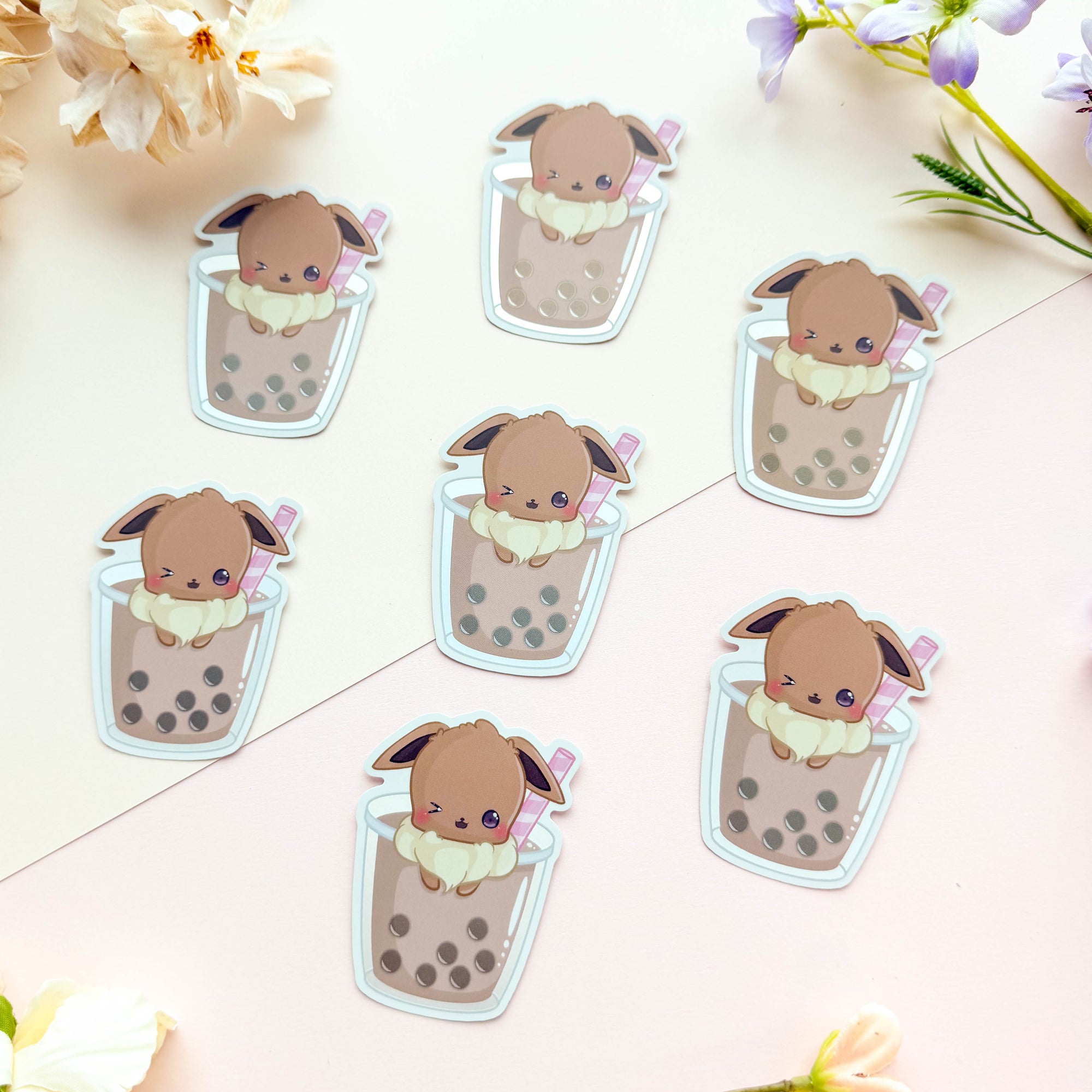 Boba Sticker