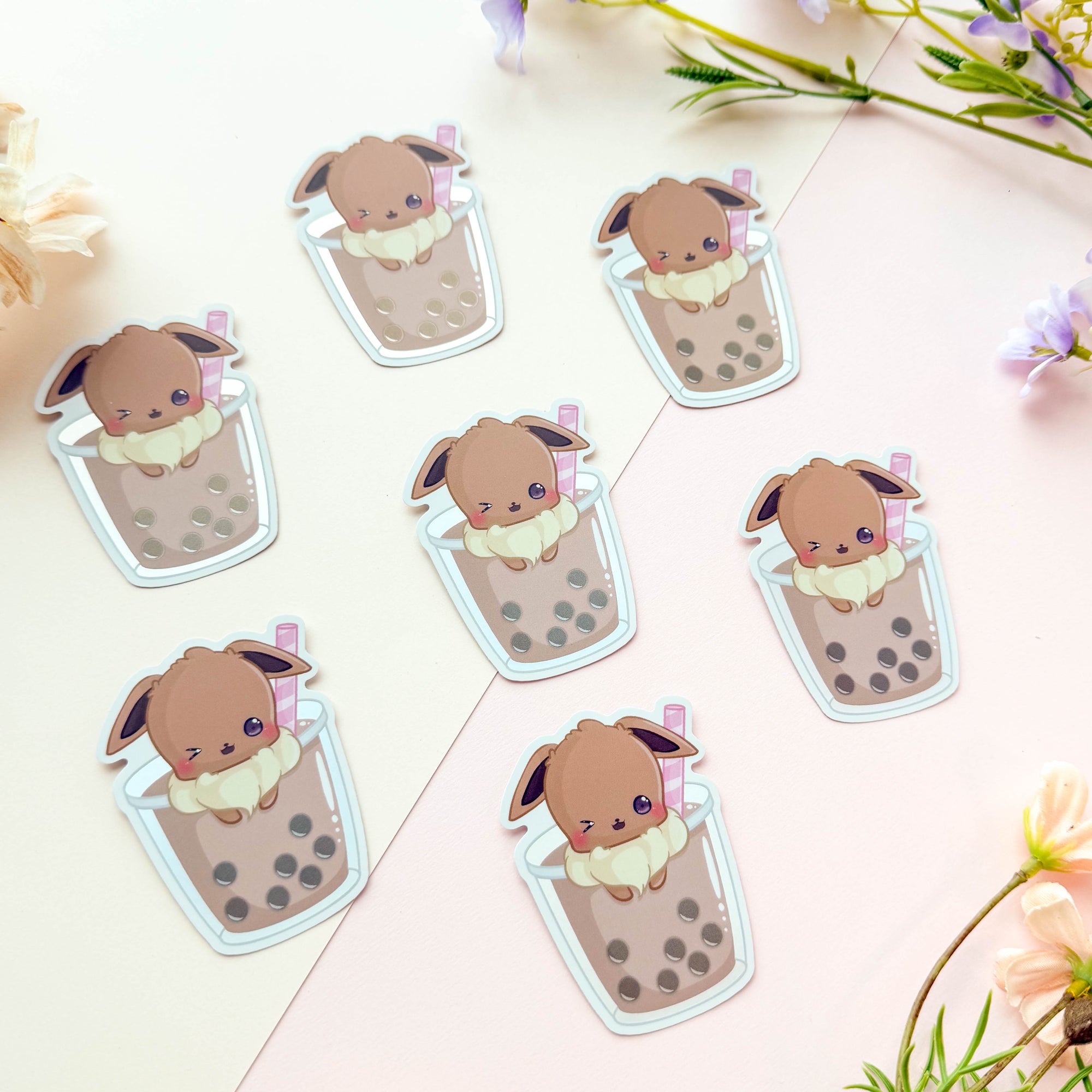 Boba Sticker