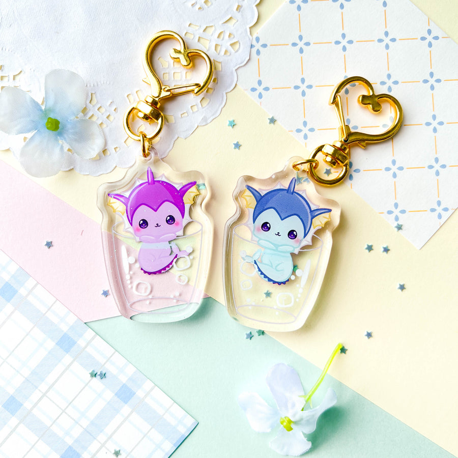 Vaporeon Iced Water Keychain