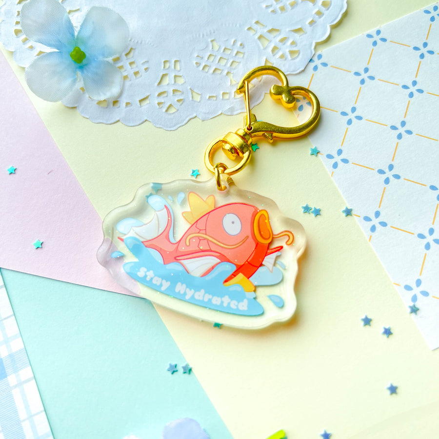 Stay Hydrated Keychain