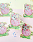 Tulip Mouse Sticker