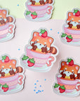 Sweetheart Red Panda Sticker