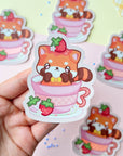 Sweetheart Red Panda Sticker