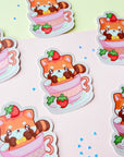 Sweetheart Red Panda Sticker