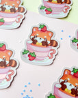 Sweetheart Red Panda Sticker