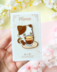 Caffeine Addicted Cat Pin