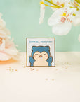 Snorlax Profile Pin