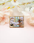 Poke Cat Room Pin