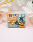 Poke Dog Room Pin