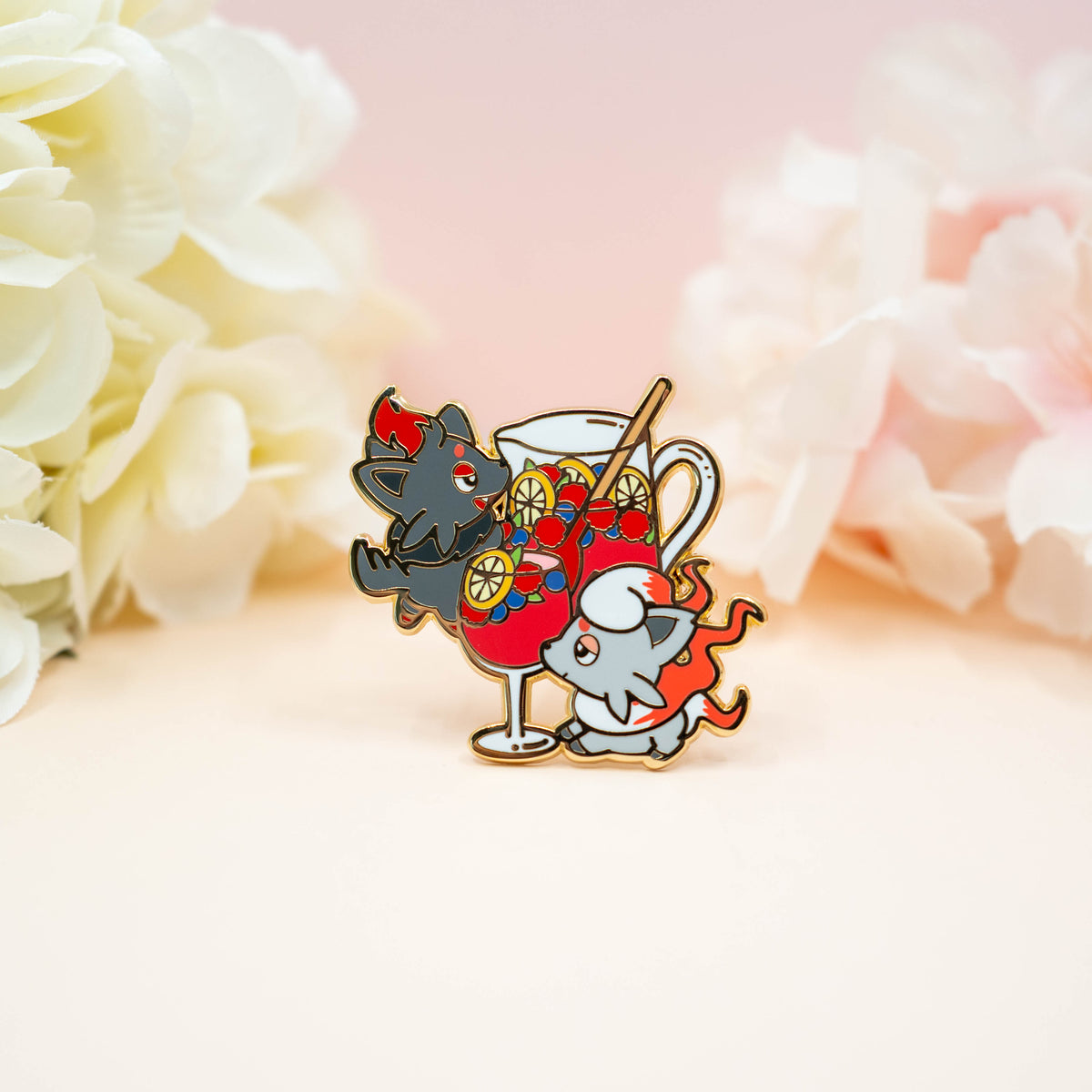 Zorua Sangria Pin