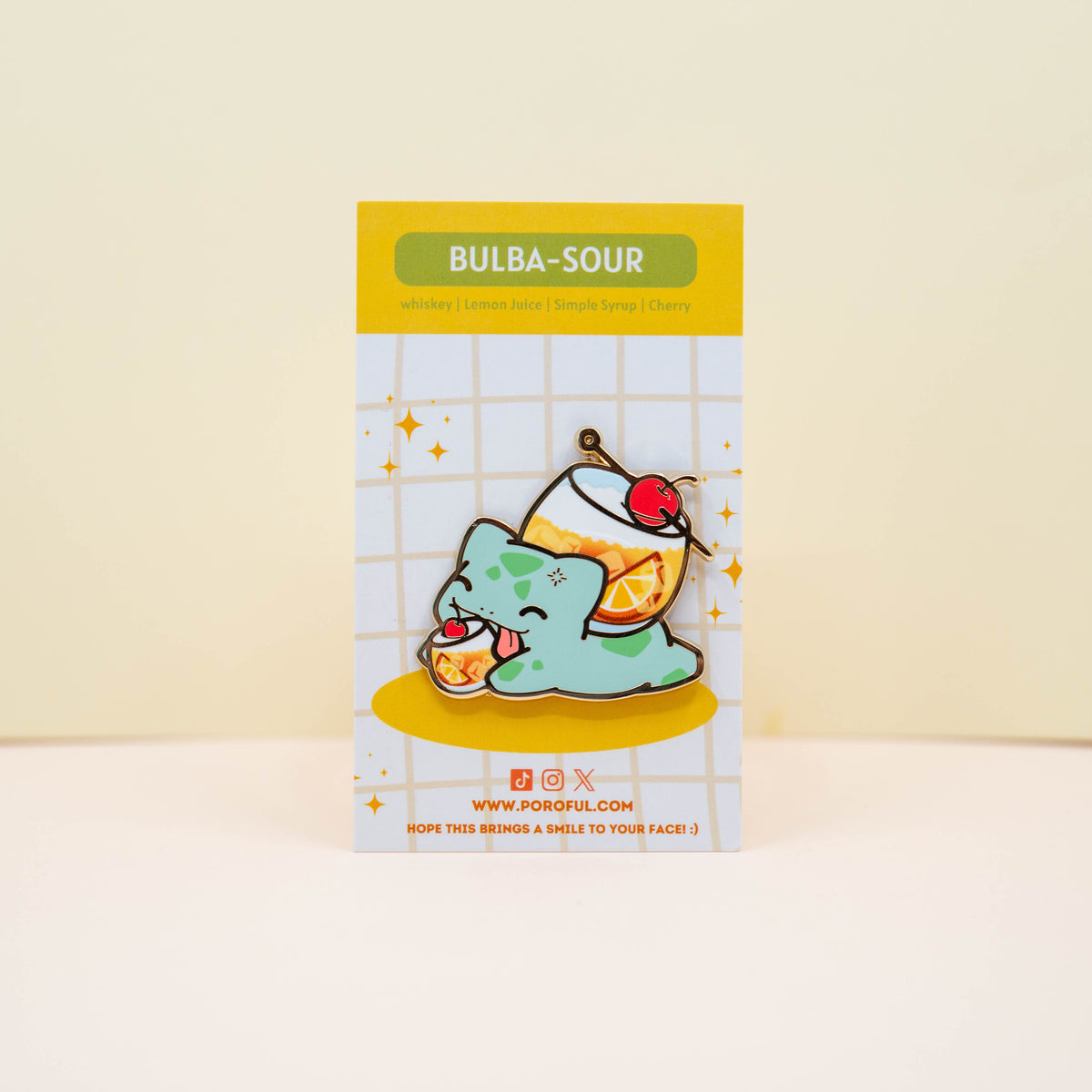 Bulba-sour Pin