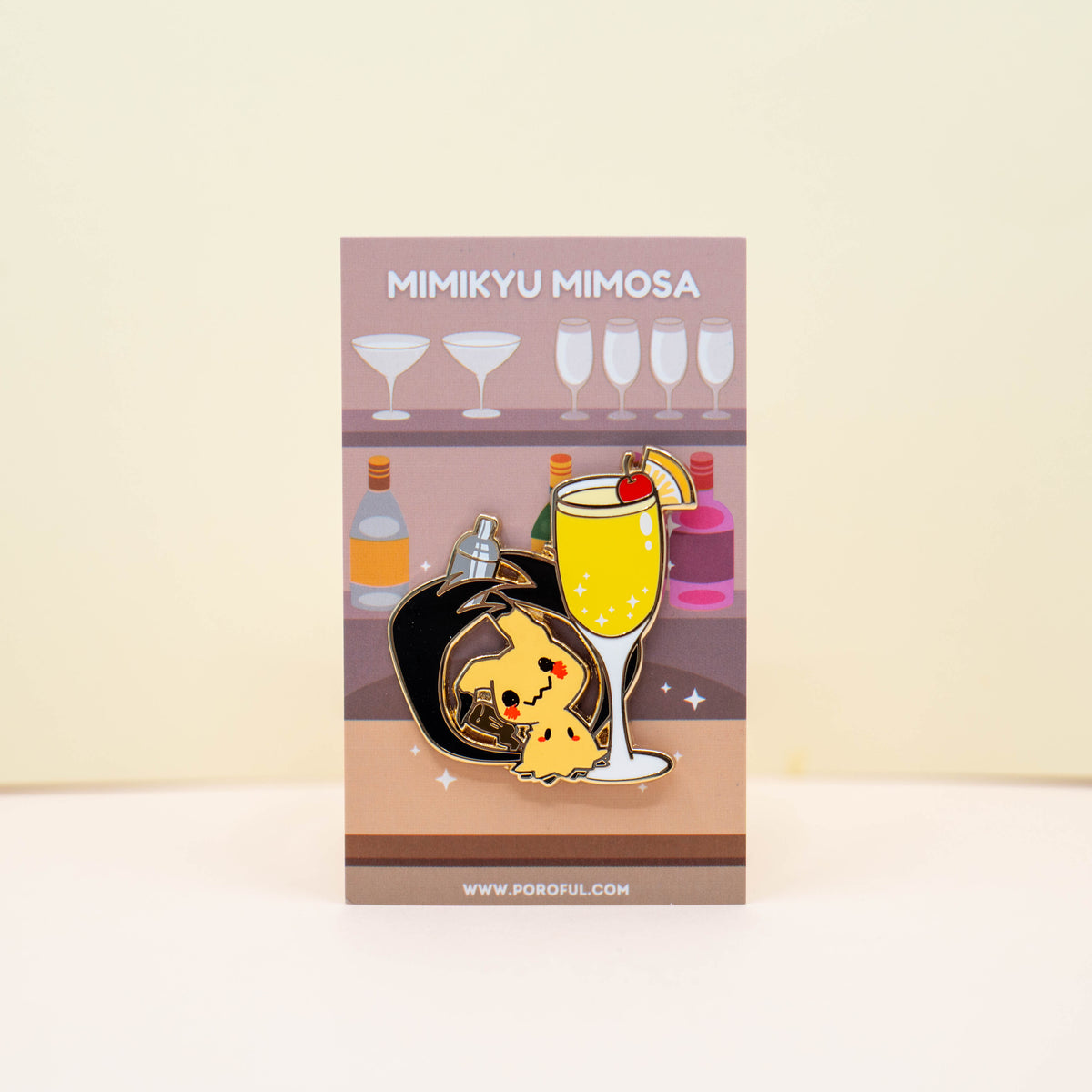 Mimikyu Mimosa Pin