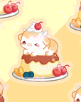 Caramel Pudding Sticker