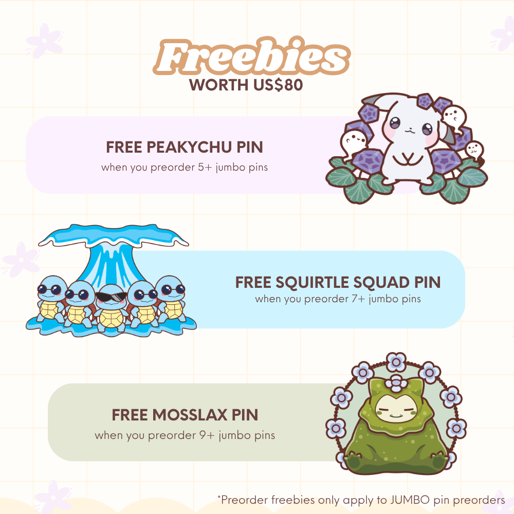 [PREORDER: SHIPS JUNE/JUL] Jumbo Evolution Sets + Pokopia Pins