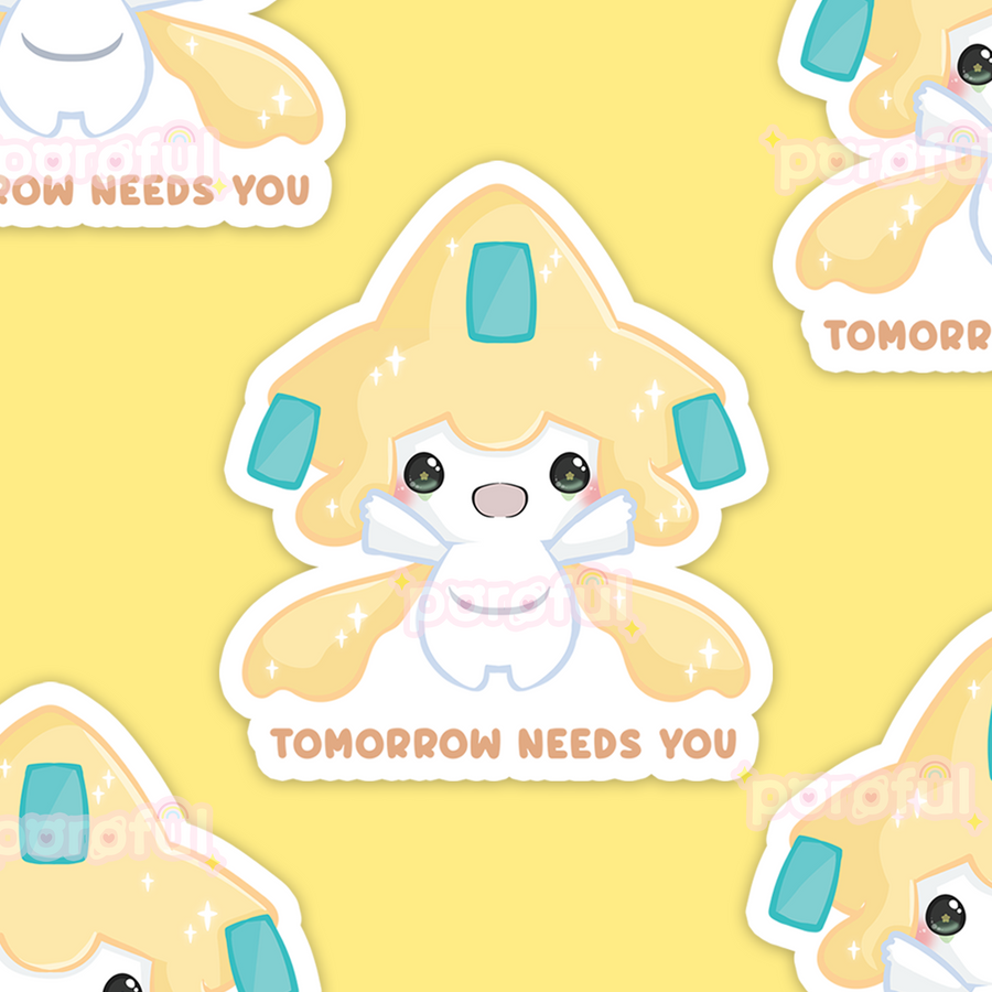 Tomorrow Needs You Sticker
