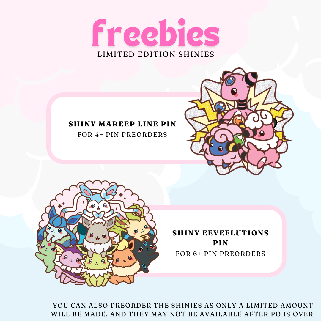 [PREORDER: SHIPS MAY/JUNE] Evolution Line Pins