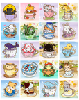 Teacup Companions Full Set (20 Pins)