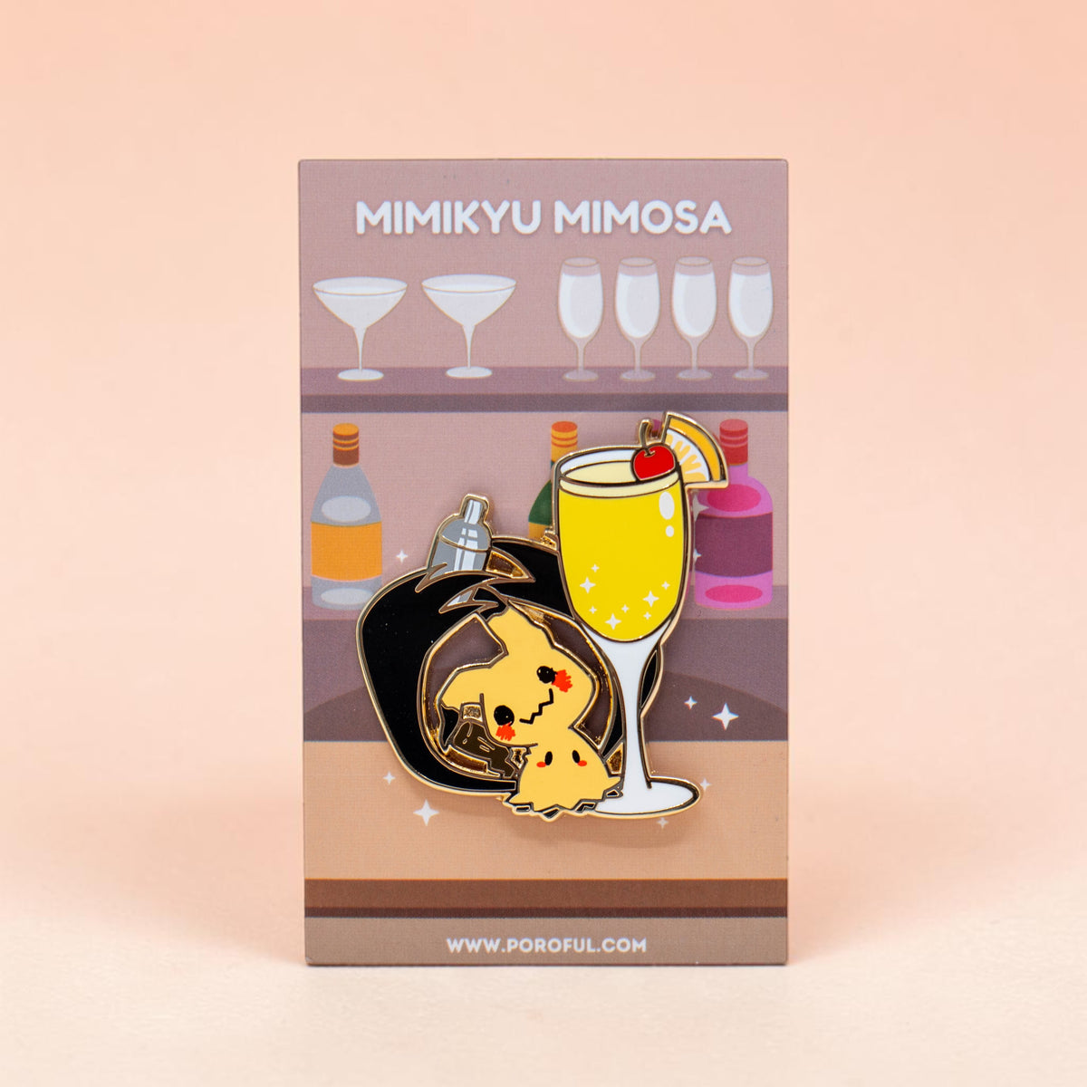 Mimikyu Mimosa Pin