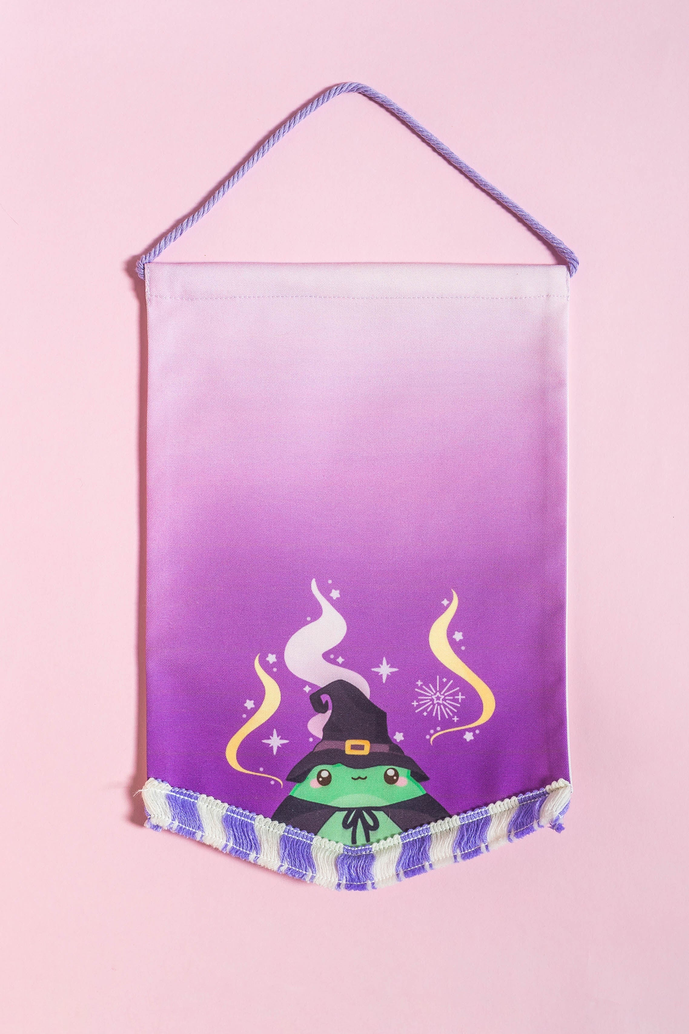 Witchy Froggy Pin Banner