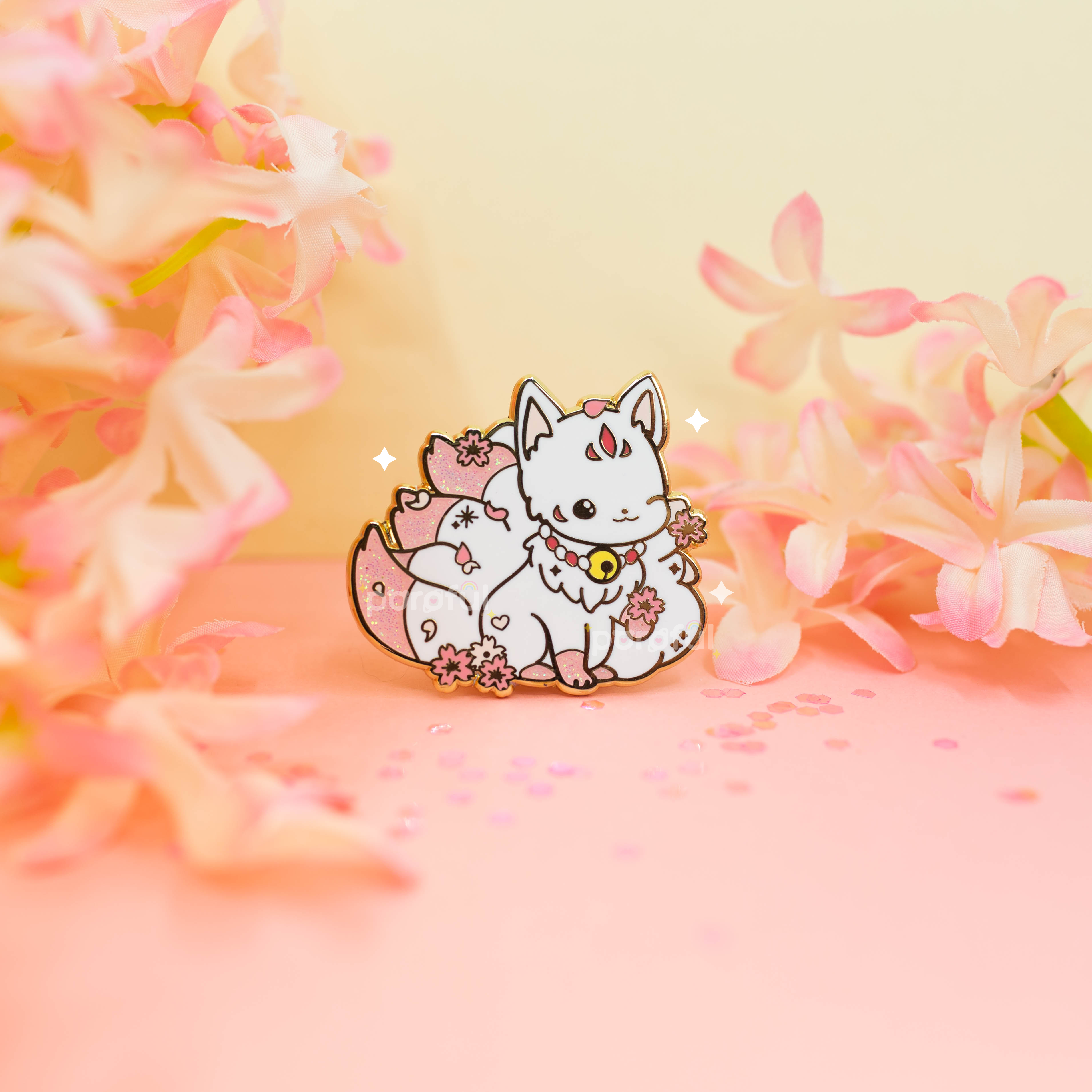 Kitsune Pin