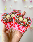 Otter Chocolate Box Stickers (3")