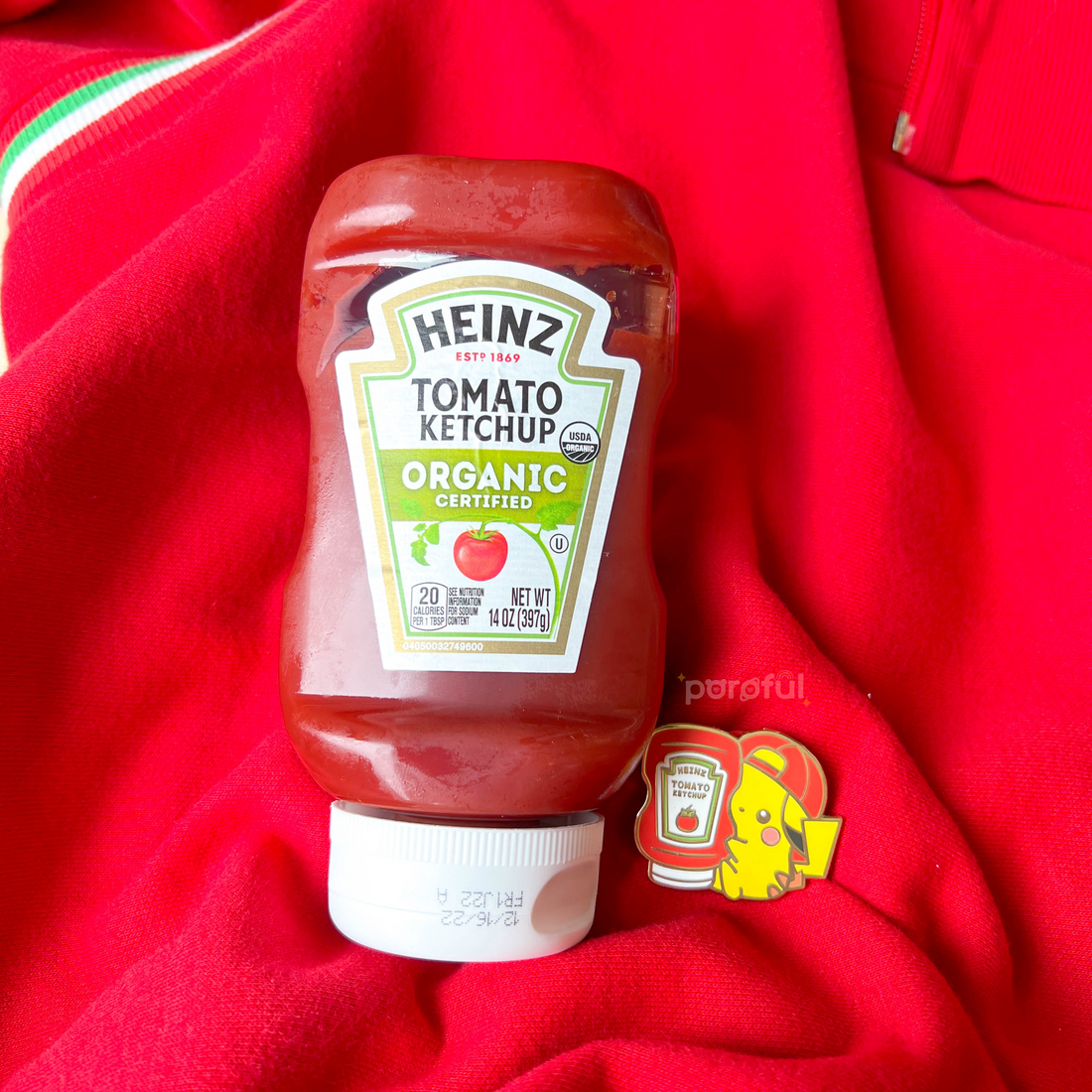 Ketchup Enamel Pin