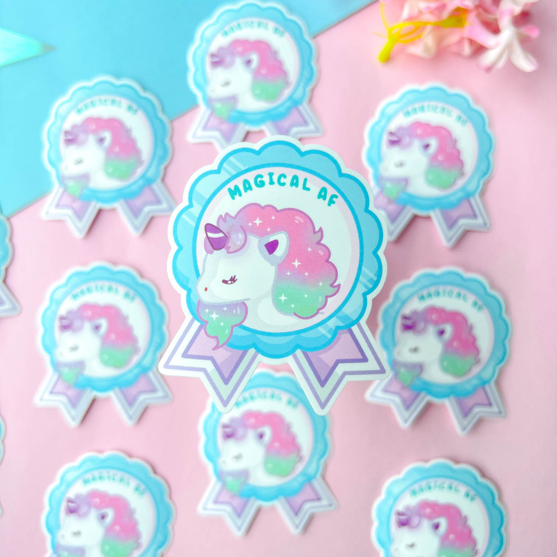 Magical Pony Medal Sticker (3")