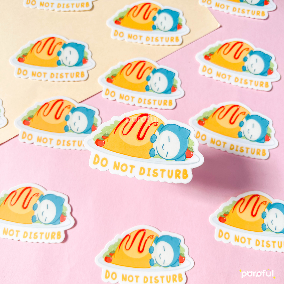 "Do Not Disturb" Sticker