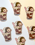 Root Beer Float Sticker (3")