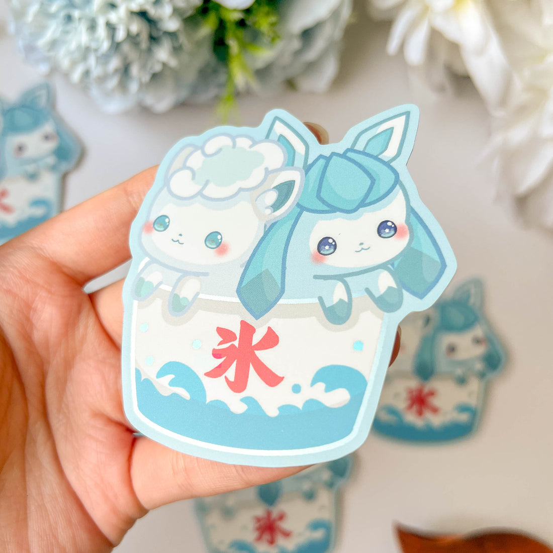 Ice Types Sticker (3")