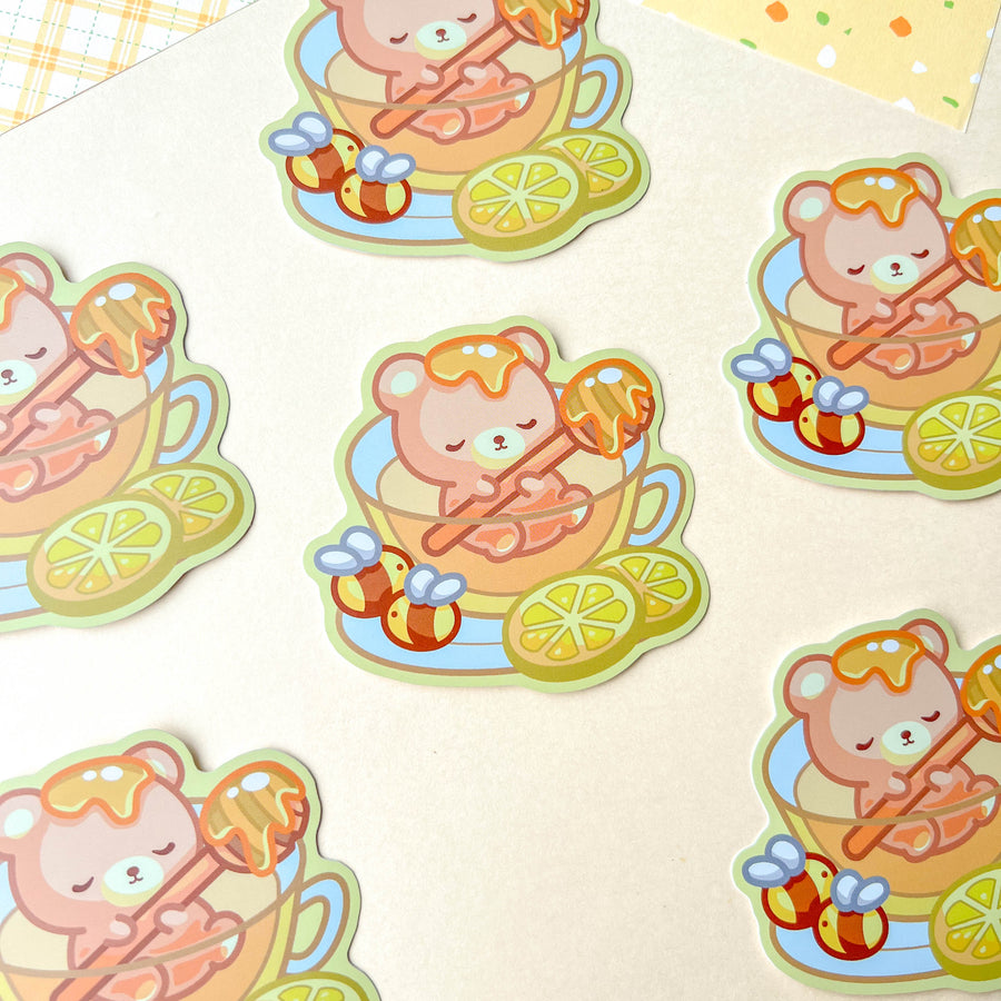 Honey Lemon Tea Sticker (3")