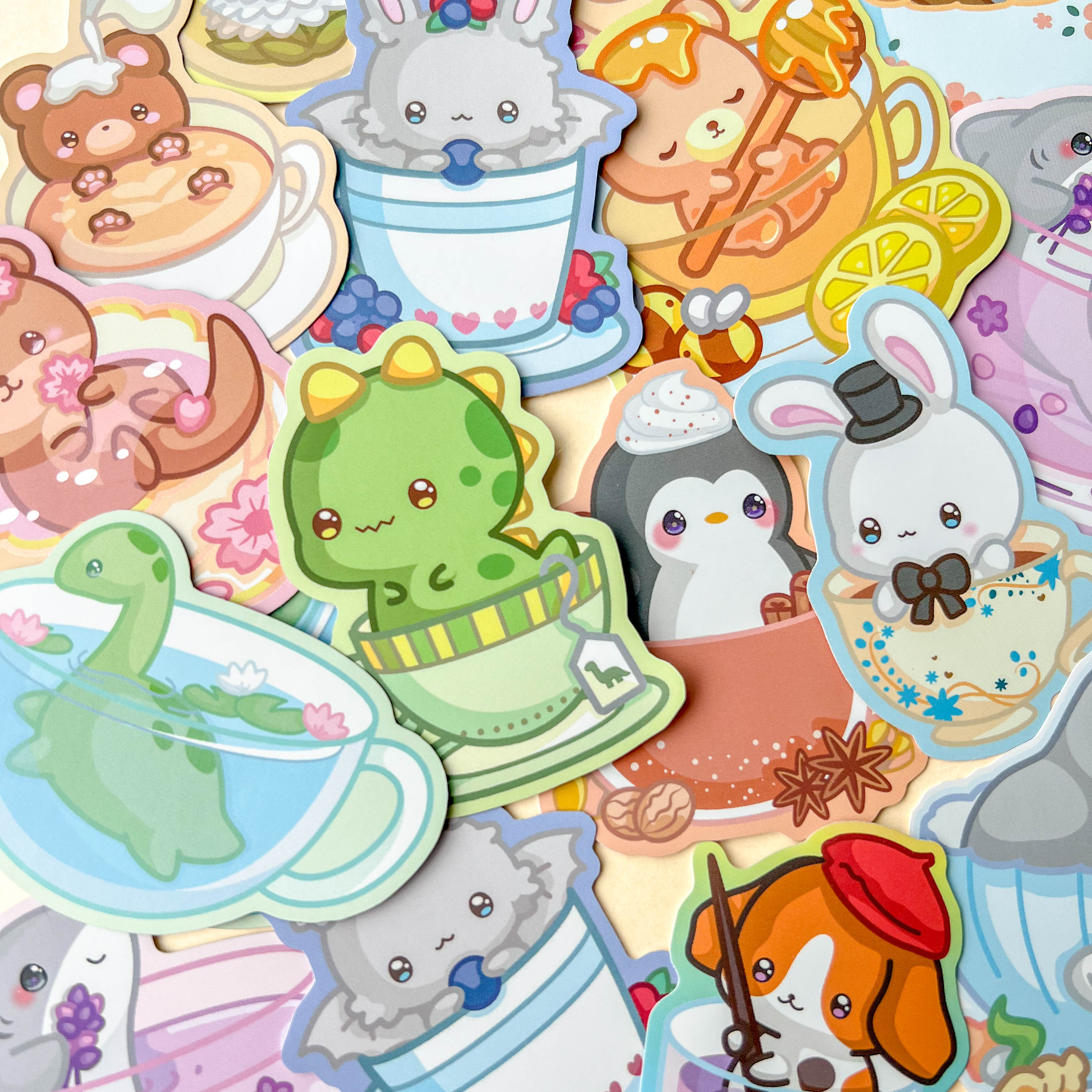 Sakura Otter Sticker (3&quot;)