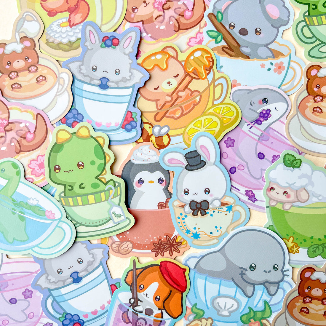 Honey Lemon Tea Sticker (3")