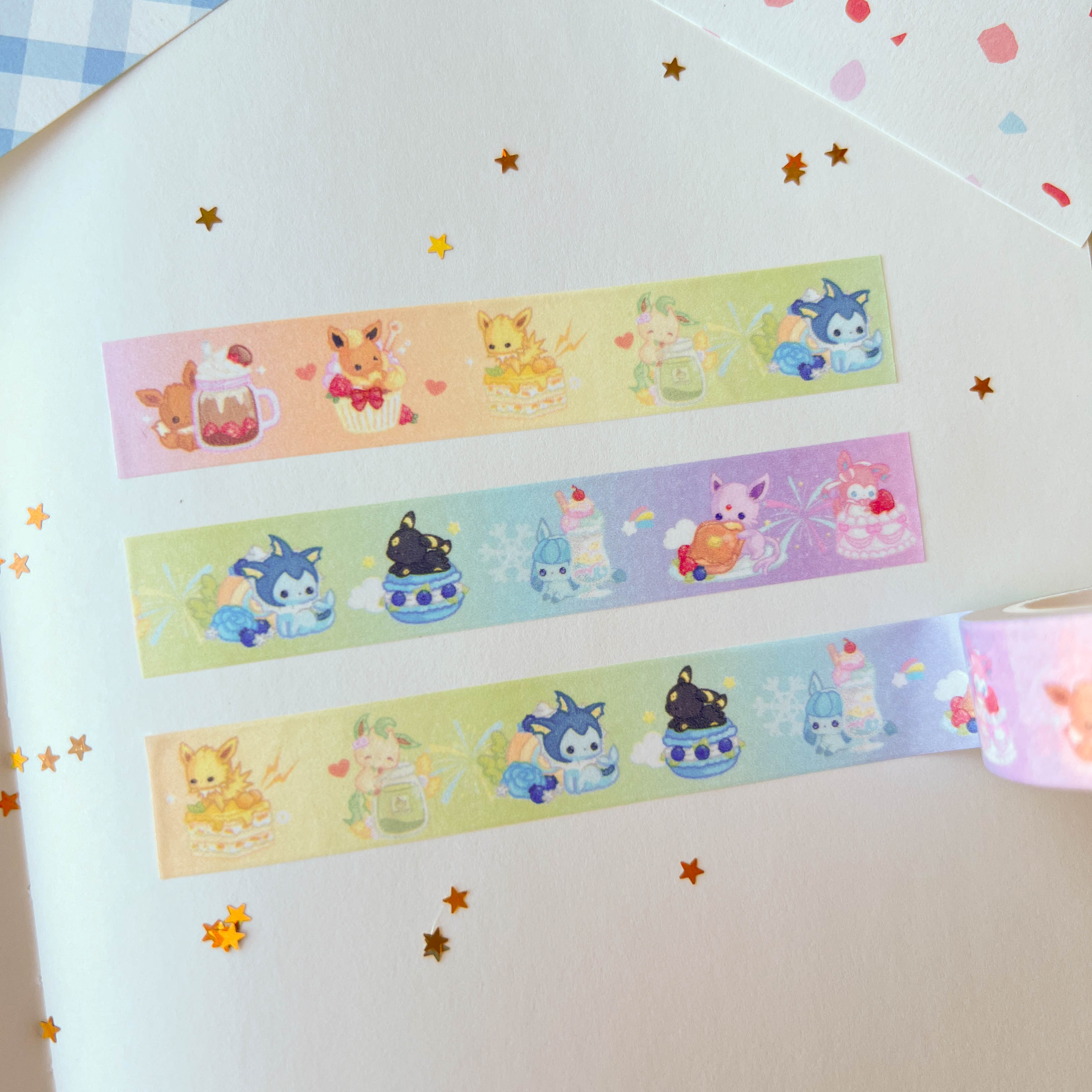 Eeveelutions Washi Tape