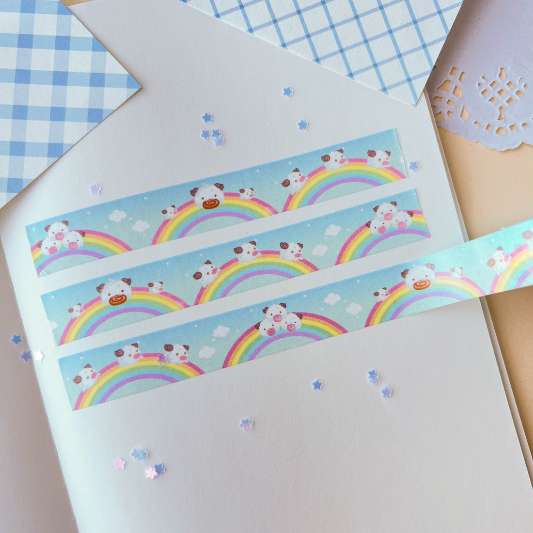 Rainbow Poro Washi Tape