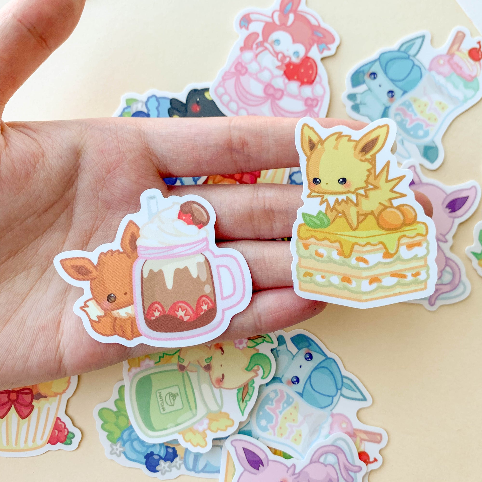 Eeveelution Sweets Sticker Pack