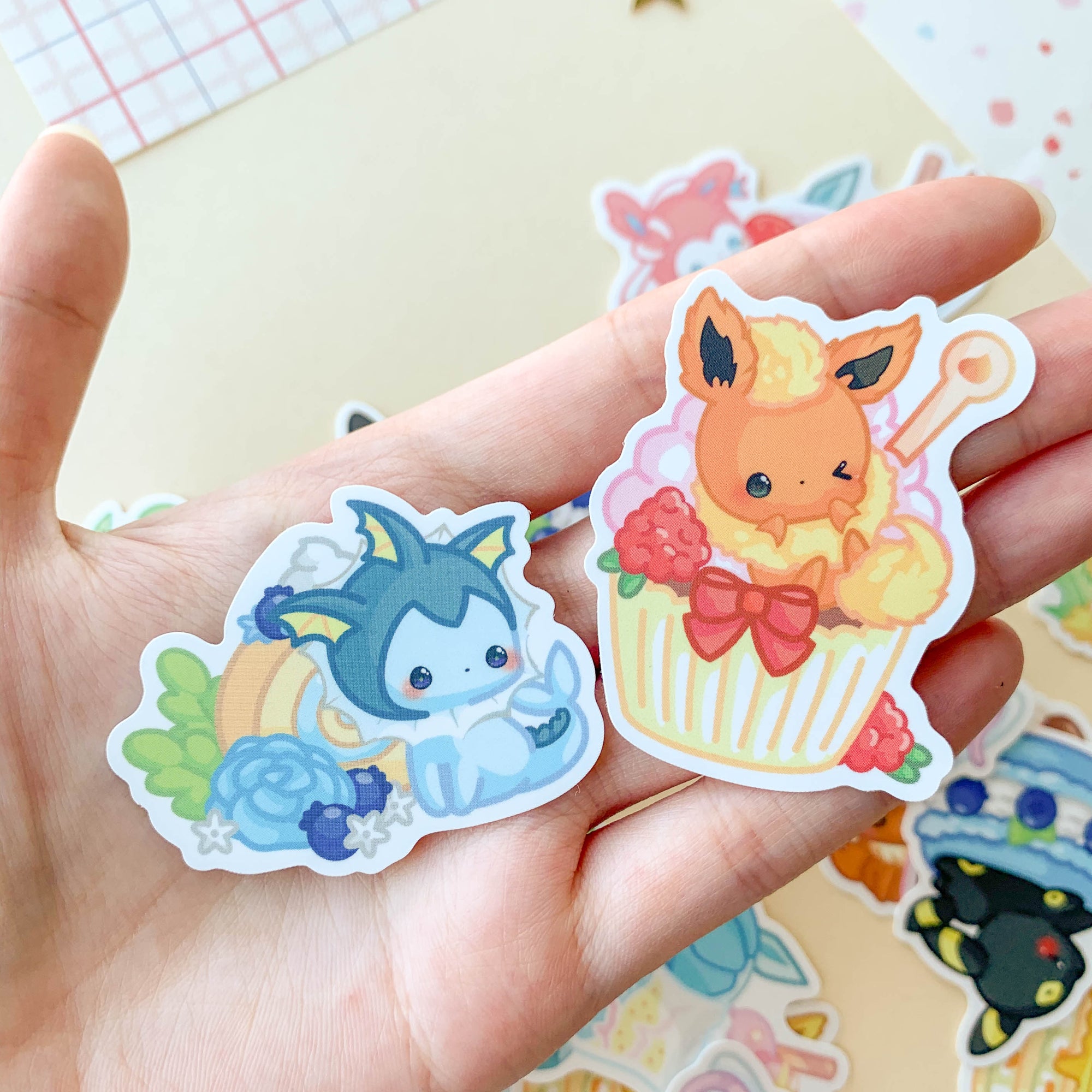 Eeveelution Sweets Sticker Pack