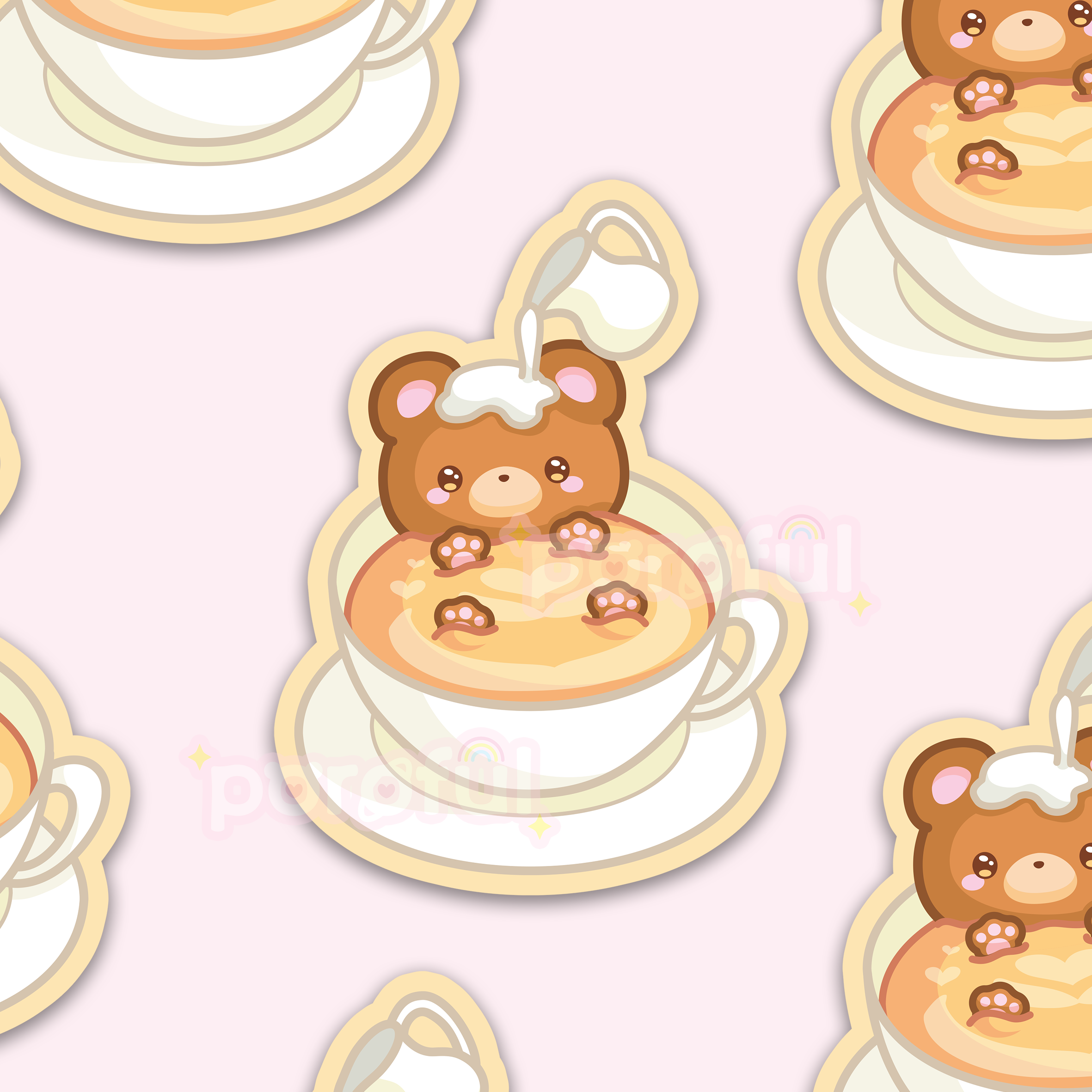 Latte Bear (3&quot;)