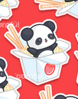 Panda Chinese Takeout Sticker (3")