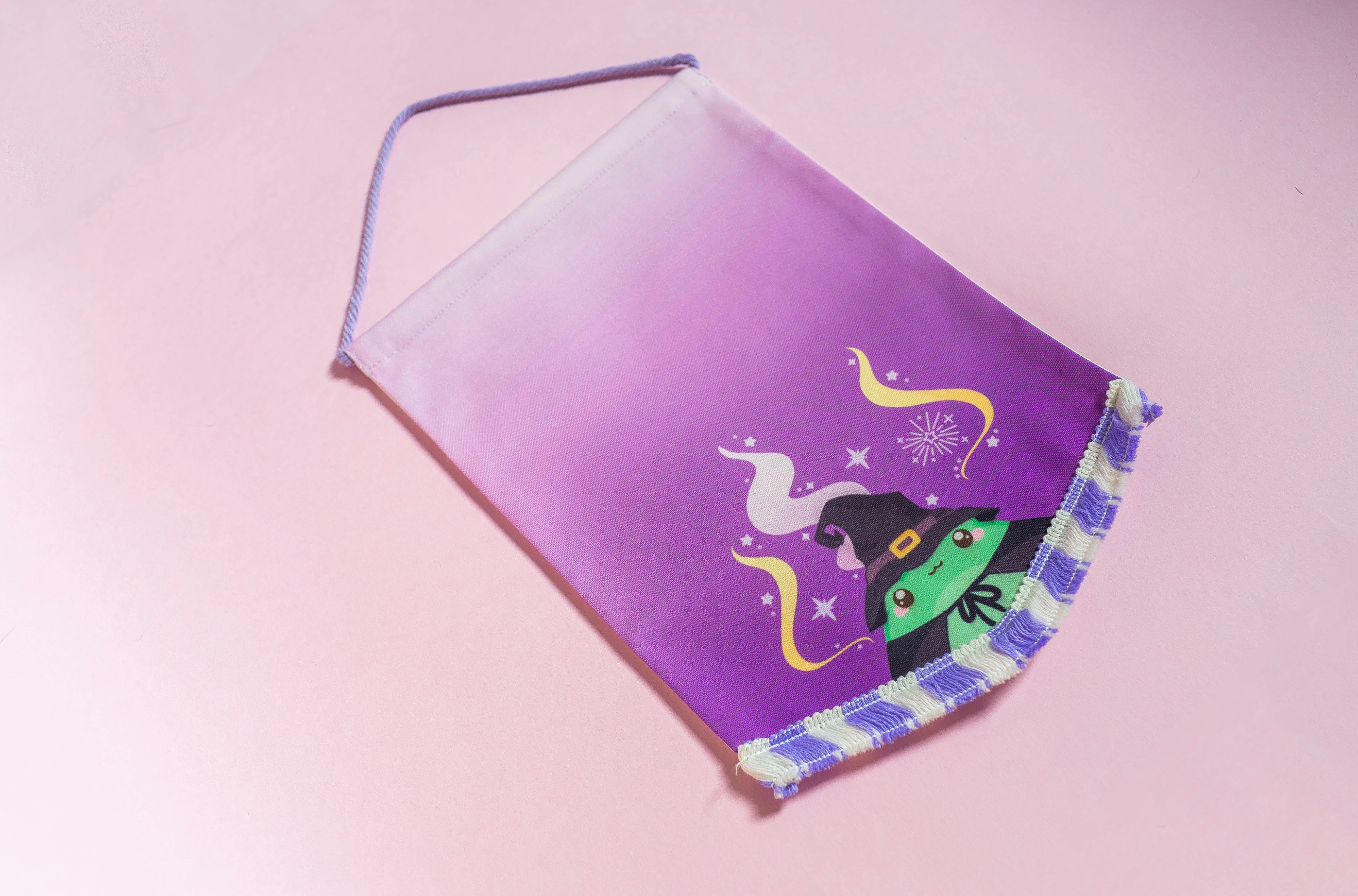 Witchy Froggy Pin Banner